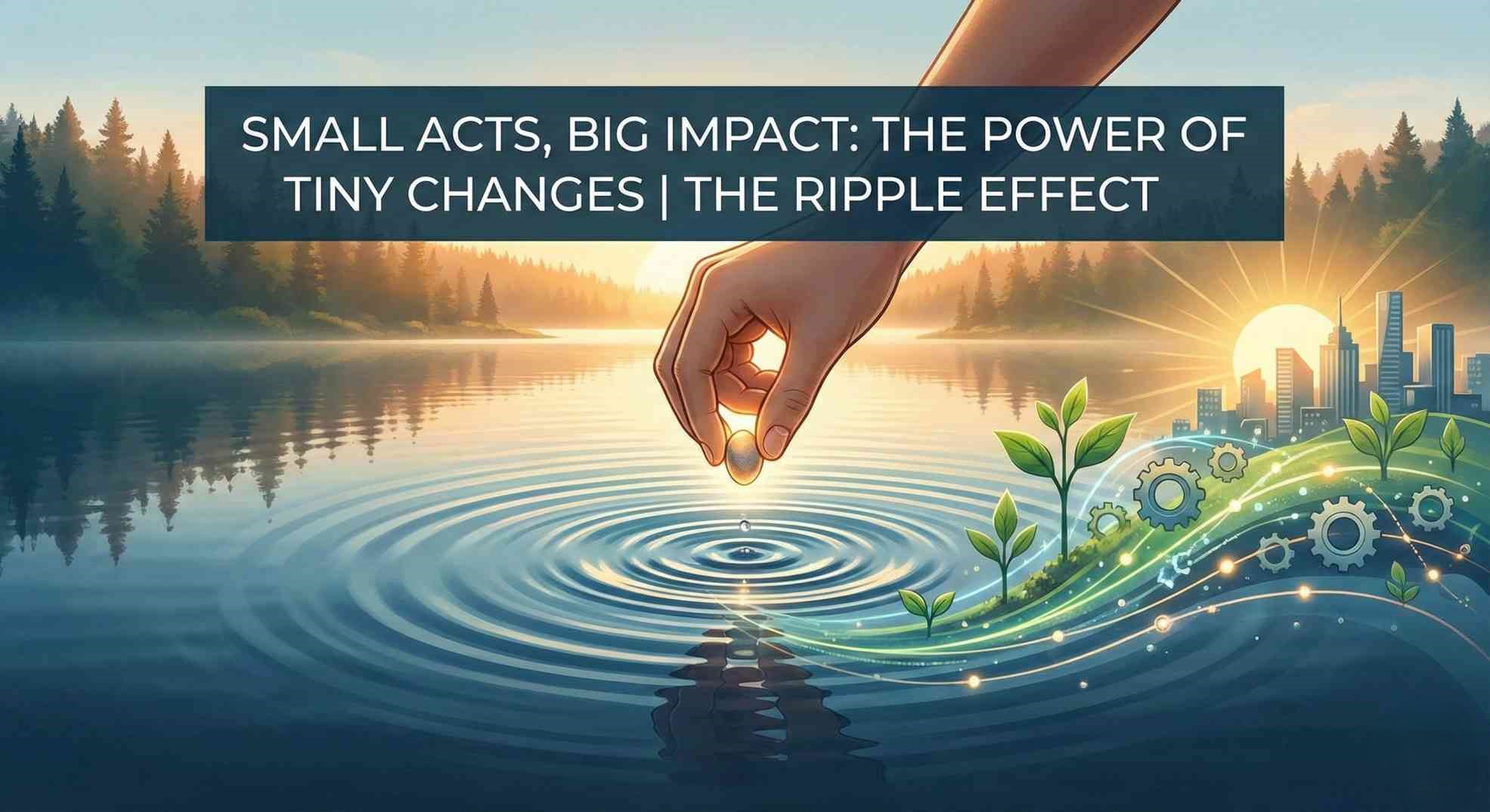 Small Acts, Big Impact: The Power of Tiny Changes | The Ripple Effect